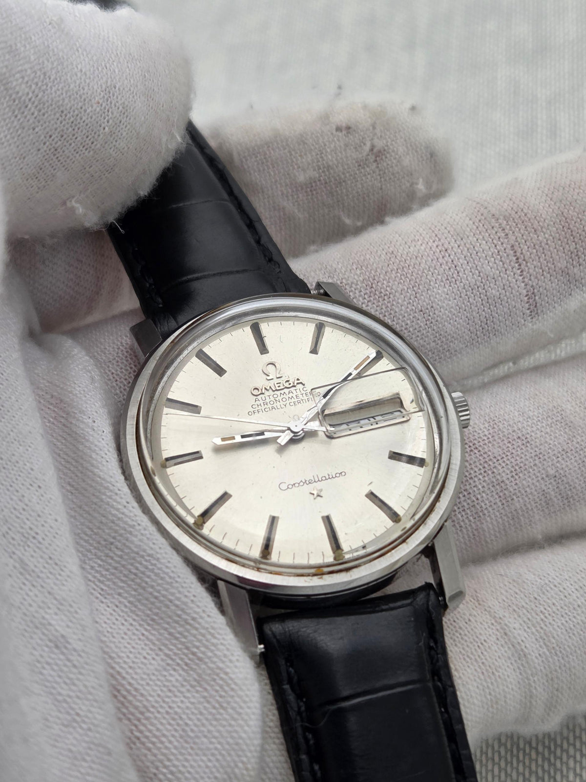 Omega Constellation 1y warranty, just serviced day date cosc chronometer
