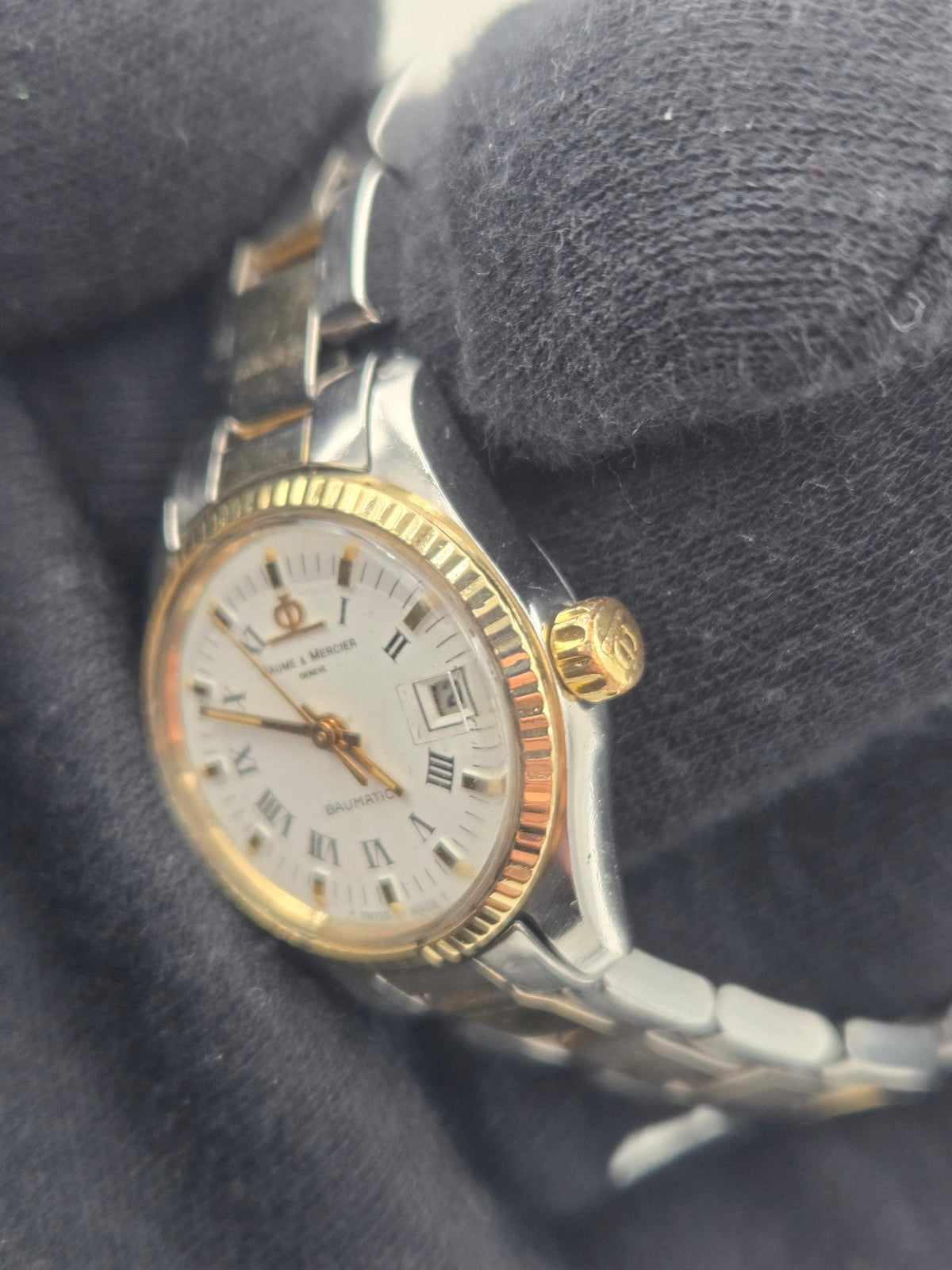 Baume & Mercier Riviera Serviced Baumatic 26mm automatic similar to datejust
