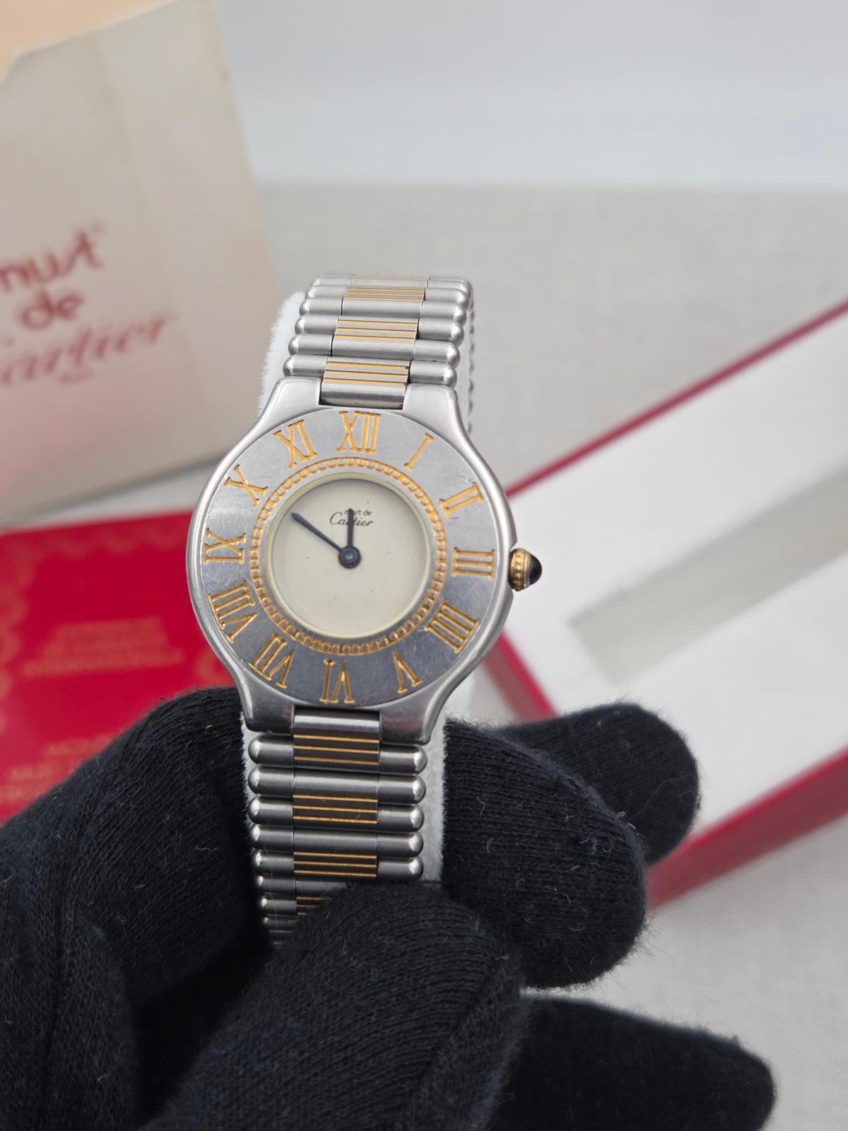 Cartier Must De 21 Serviced 1y warranty 9010 31mm (421)