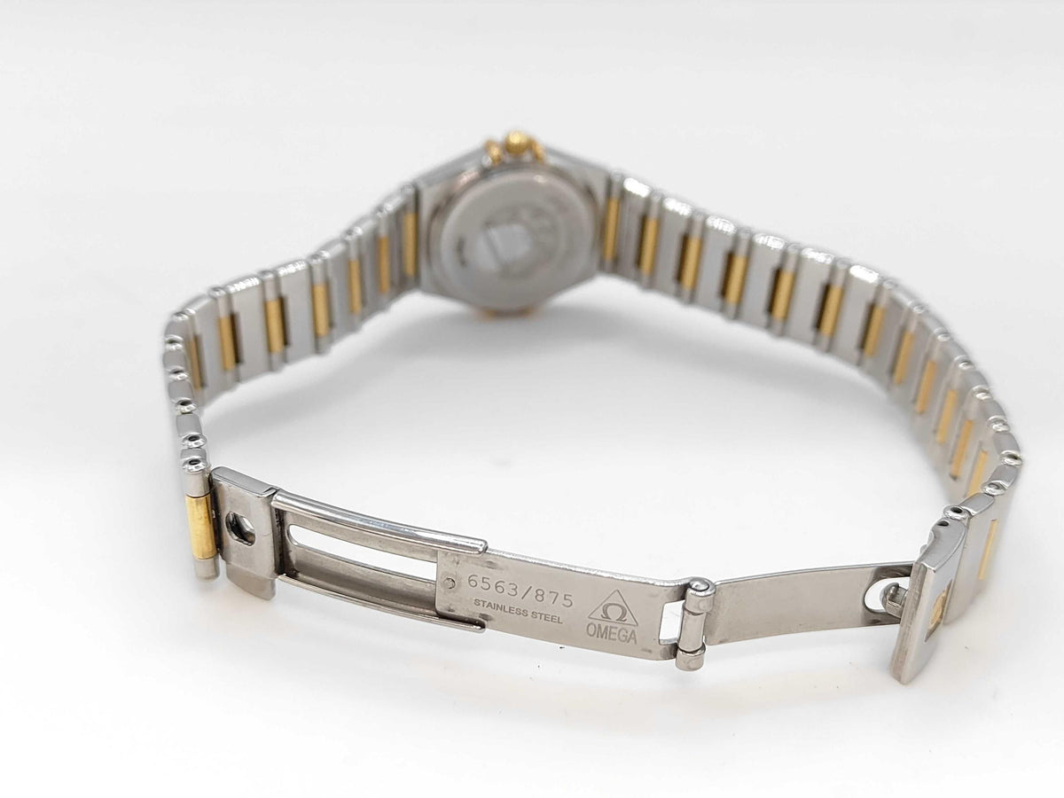 Omega My Choice Constellation MOP diamonds 18k yellow gold 1365.71.00